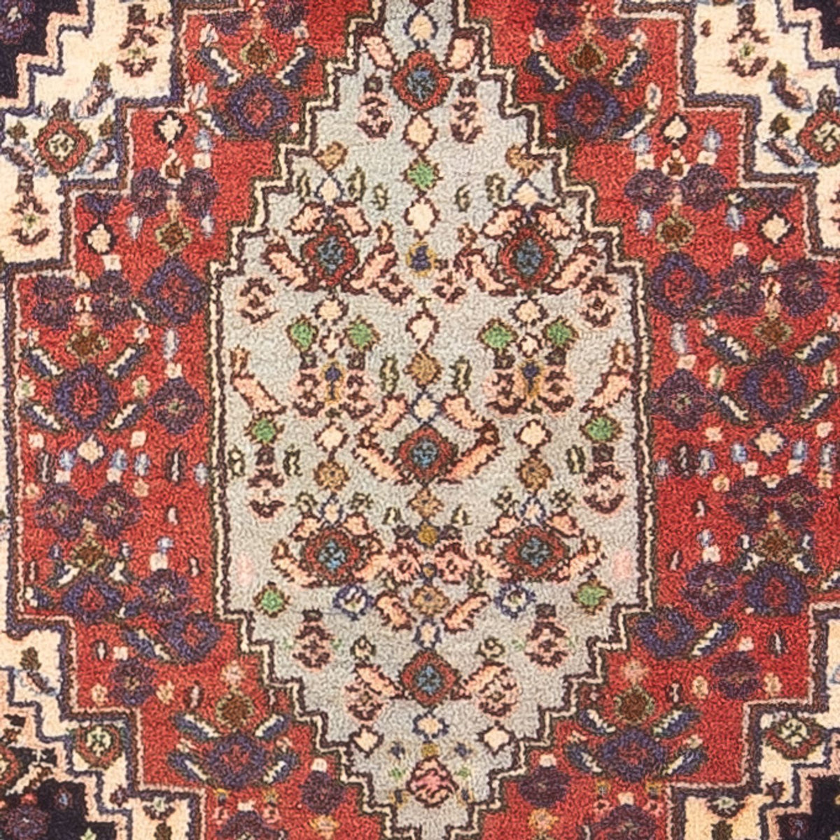 Tapis persan - Classique - 103 x 70 cm - rouge