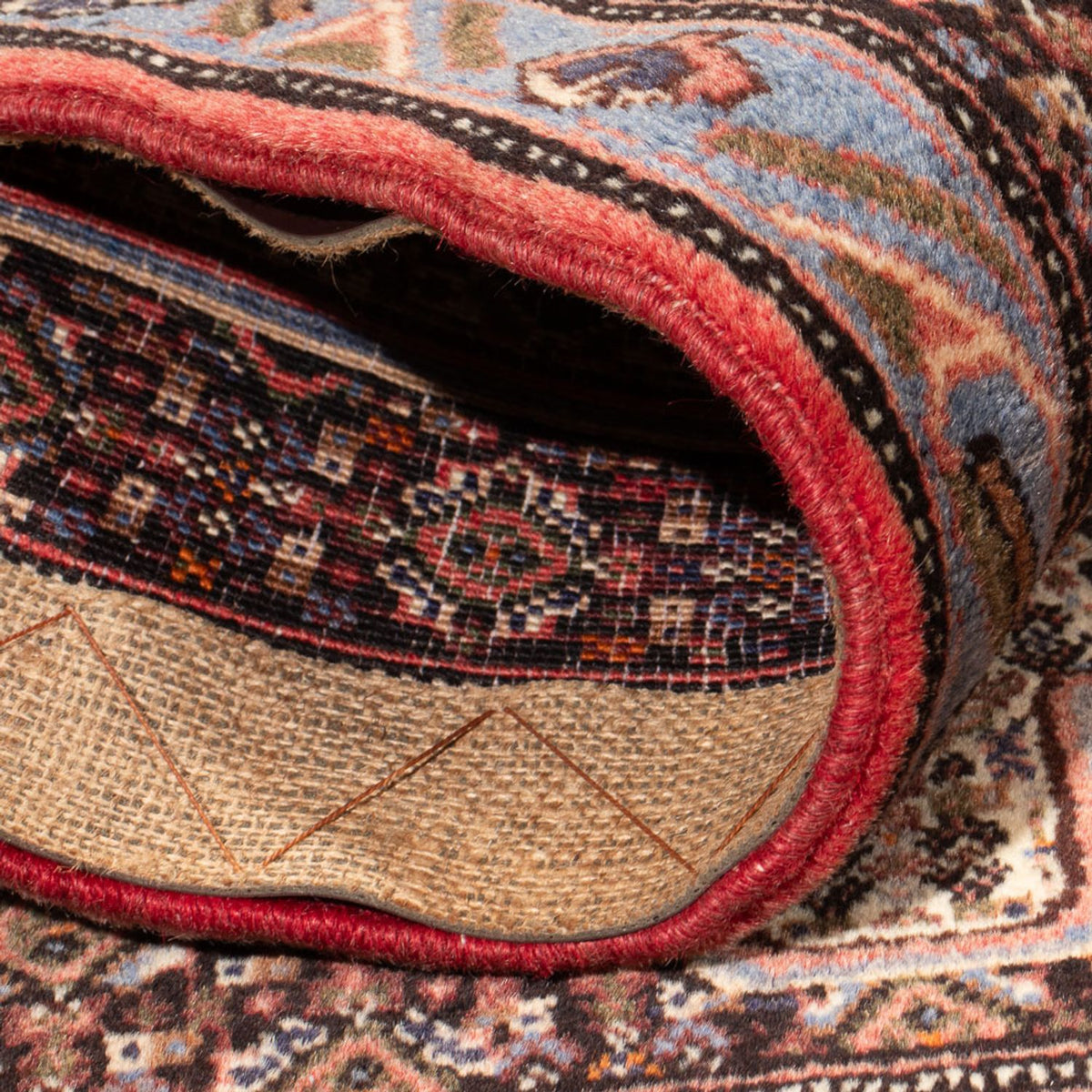 Tapis persan - Classique - 90 x 72 cm - beige foncé