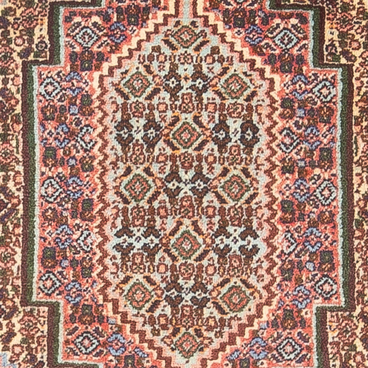 Tapis persan - Classique - 105 x 77 cm - beige foncé