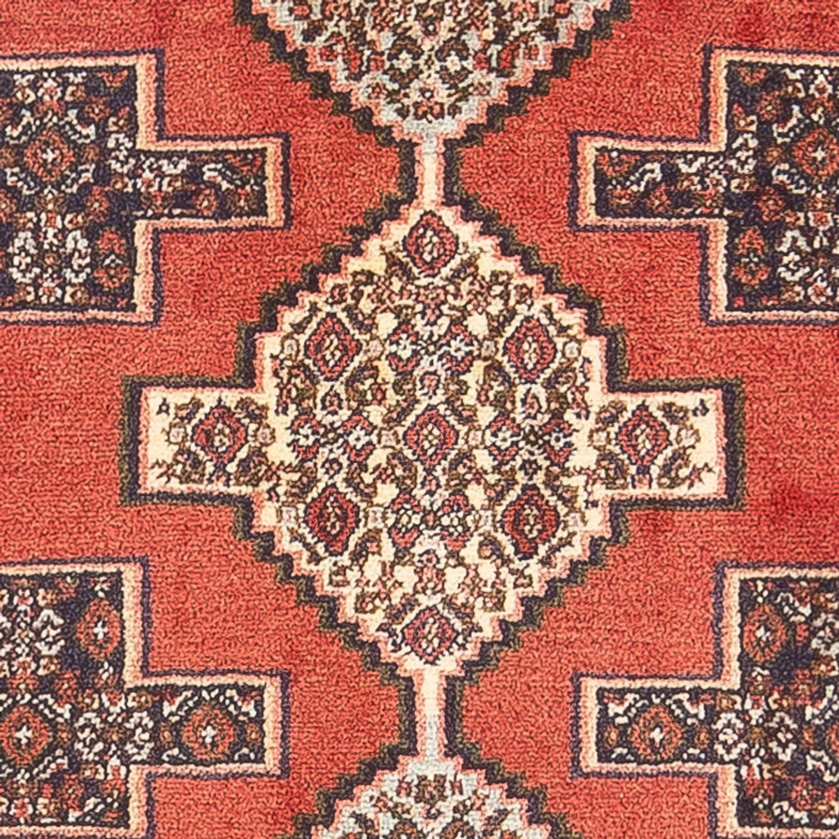 Tapis persan - Classique - 104 x 72 cm - orange