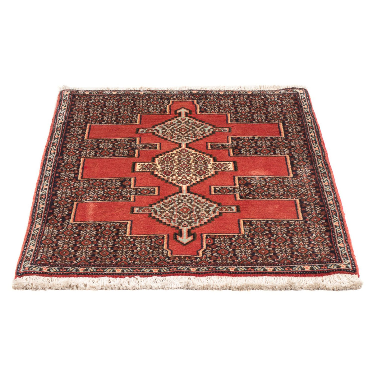 Tapis persan - Classique - 104 x 72 cm - orange