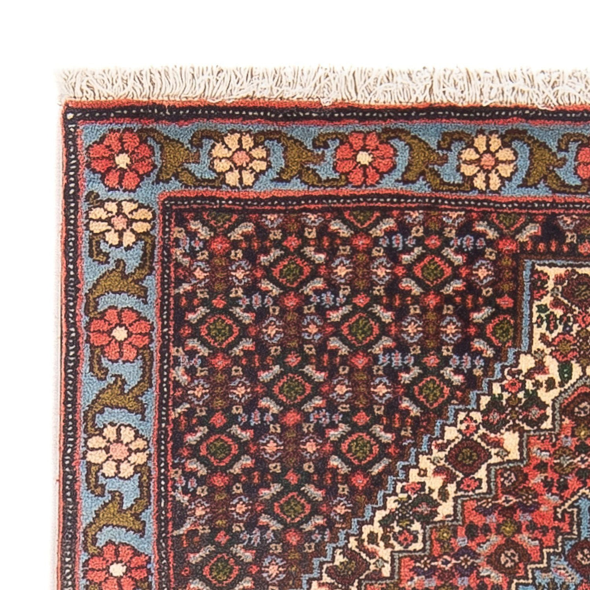 Tapis persan - Classique - 100 x 75 cm - beige foncé