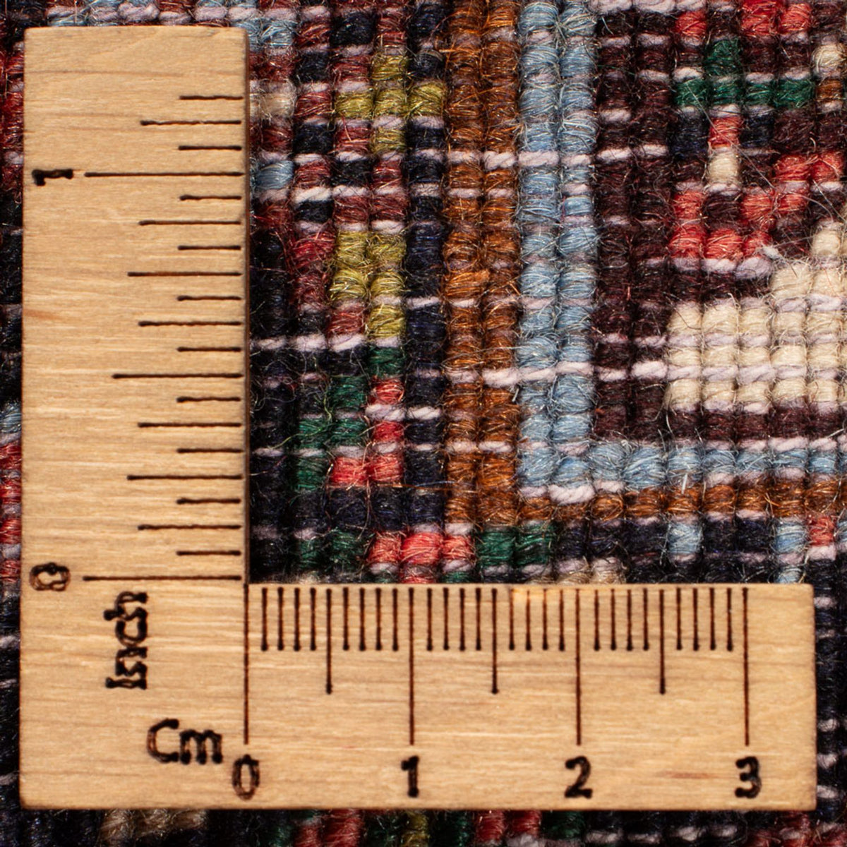 Tapis persan - Classique - 100 x 75 cm - beige foncé