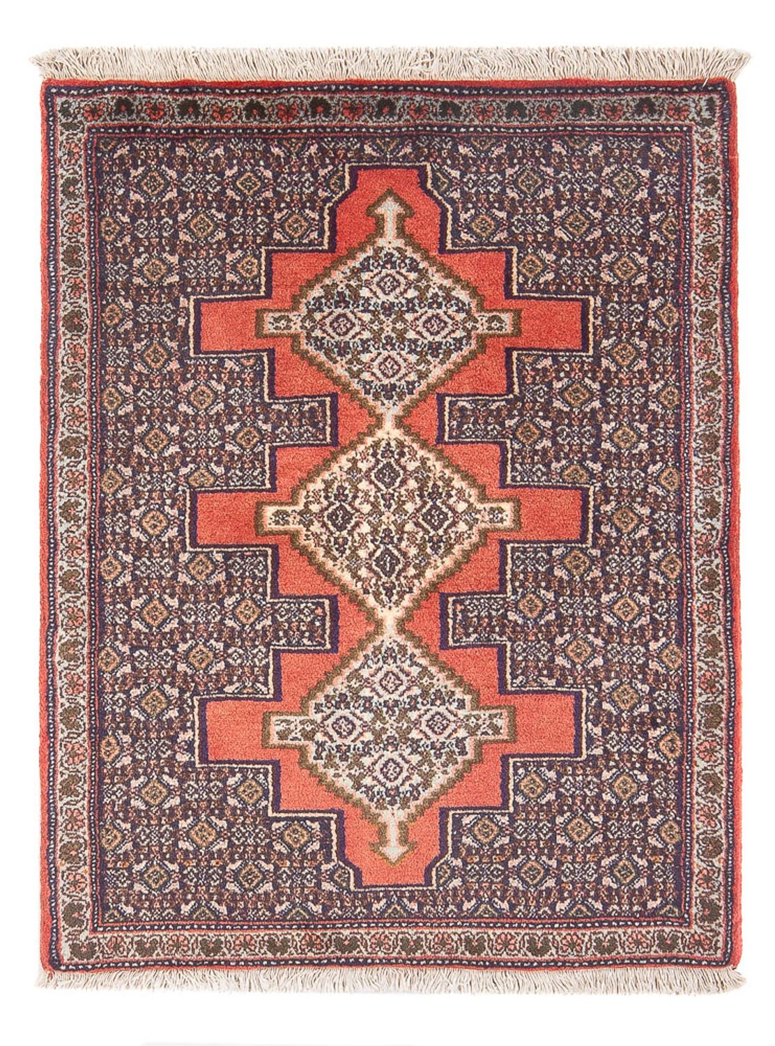 Tapis persan - Classique - 108 x 76 cm - rouge