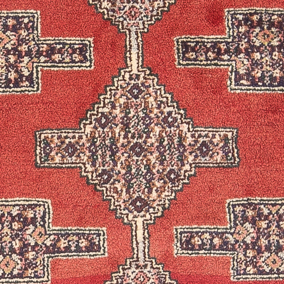 Tapis persan - Classique - 104 x 73 cm - rouge