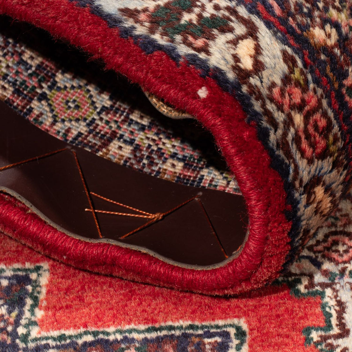 Tapis persan - Classique - 104 x 73 cm - rouge