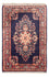 Tapis persan - Classique - 100 x 67 cm - bleu foncé