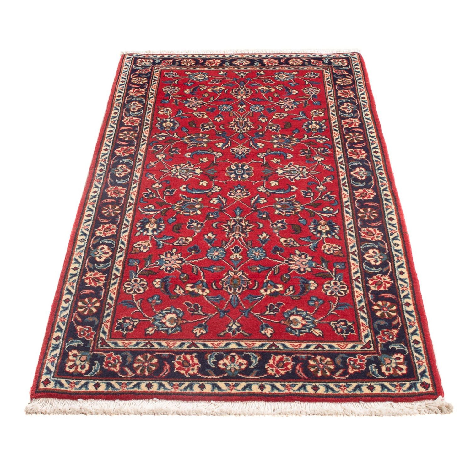 Tapis persan - Keshan - 146 x 72 cm - rouge