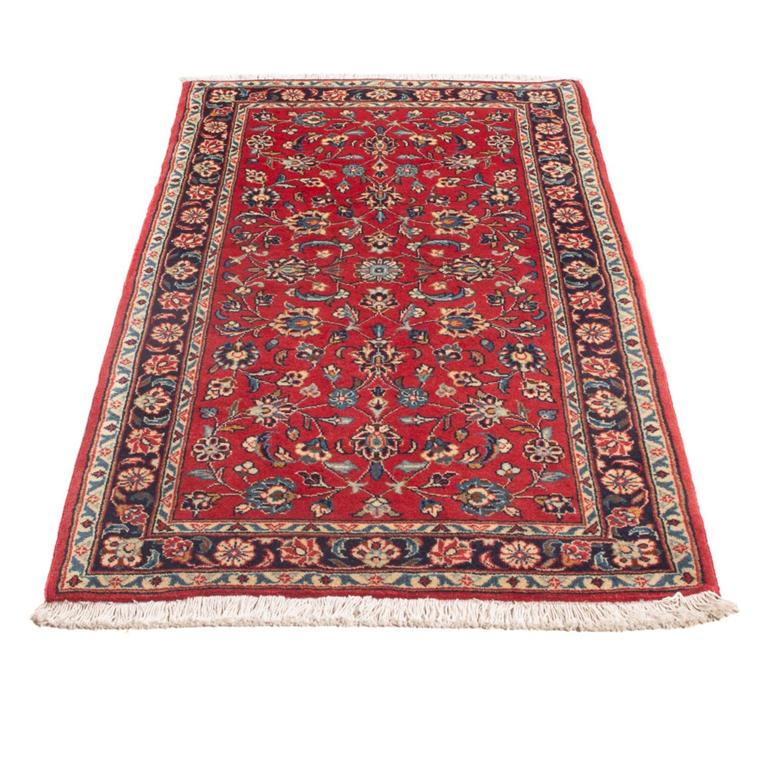 Tapis persan - Keshan - 140 x 74 cm - rouge