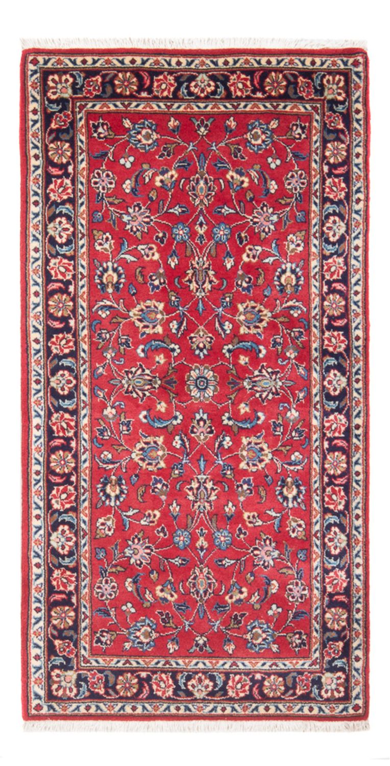 Tapis persan - Keshan - 153 x 74 cm - rouge