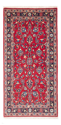 Tapis de couloir Tapis persan - Keshan - 155 x 70 cm - rouge