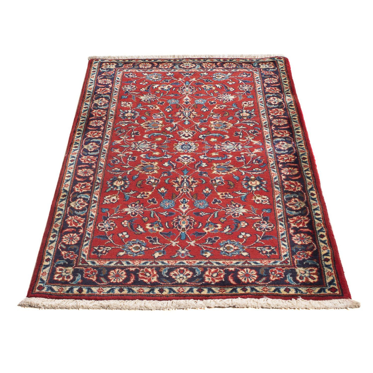 Tapis persan - Keshan - 123 x 68 cm - rouge