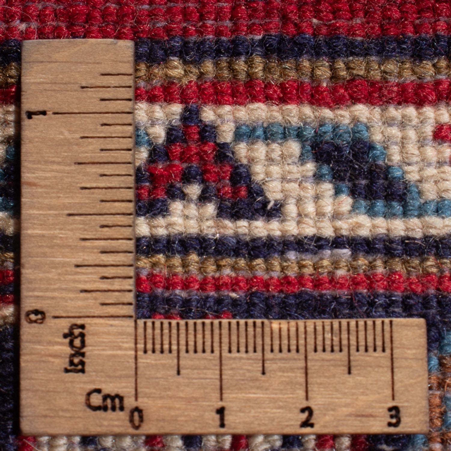 Tapis persan - Keshan - 123 x 68 cm - rouge