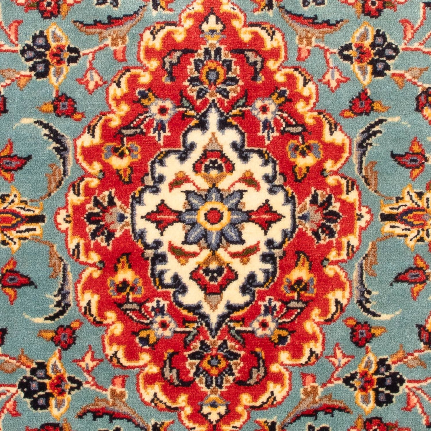 Tapis persan - Keshan - 130 x 70 cm - rouge