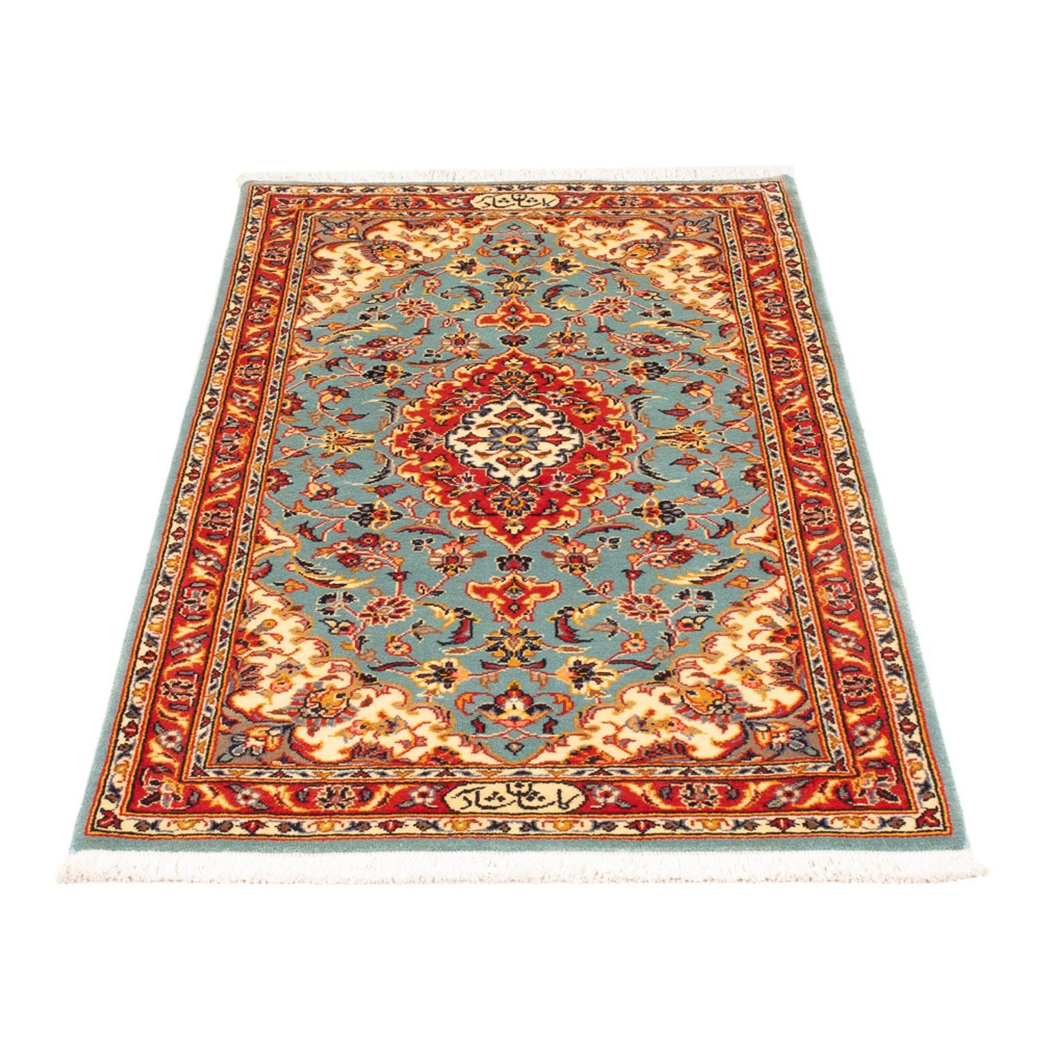 Tapis persan - Keshan - 130 x 70 cm - rouge
