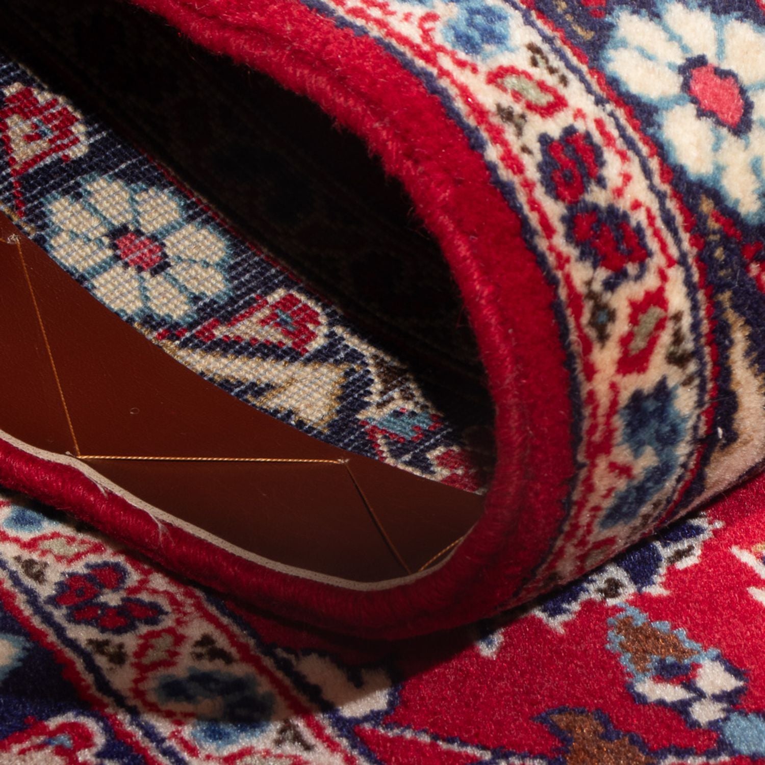 Tapis persan - Keshan - 153 x 70 cm - rouge