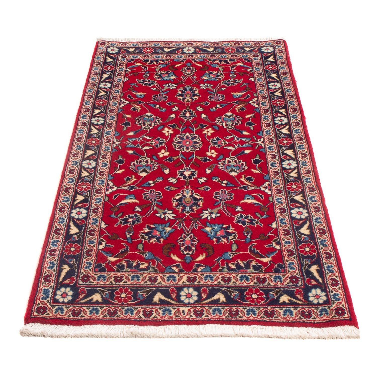 Tapis persan - Keshan - 153 x 70 cm - rouge