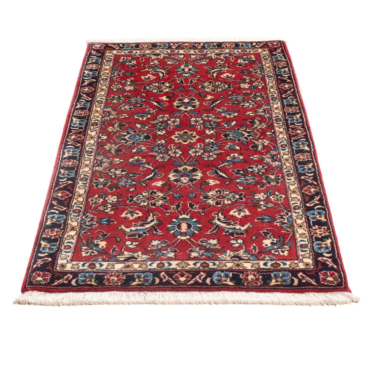 Tapis persan - Keshan - 133 x 70 cm - rouge