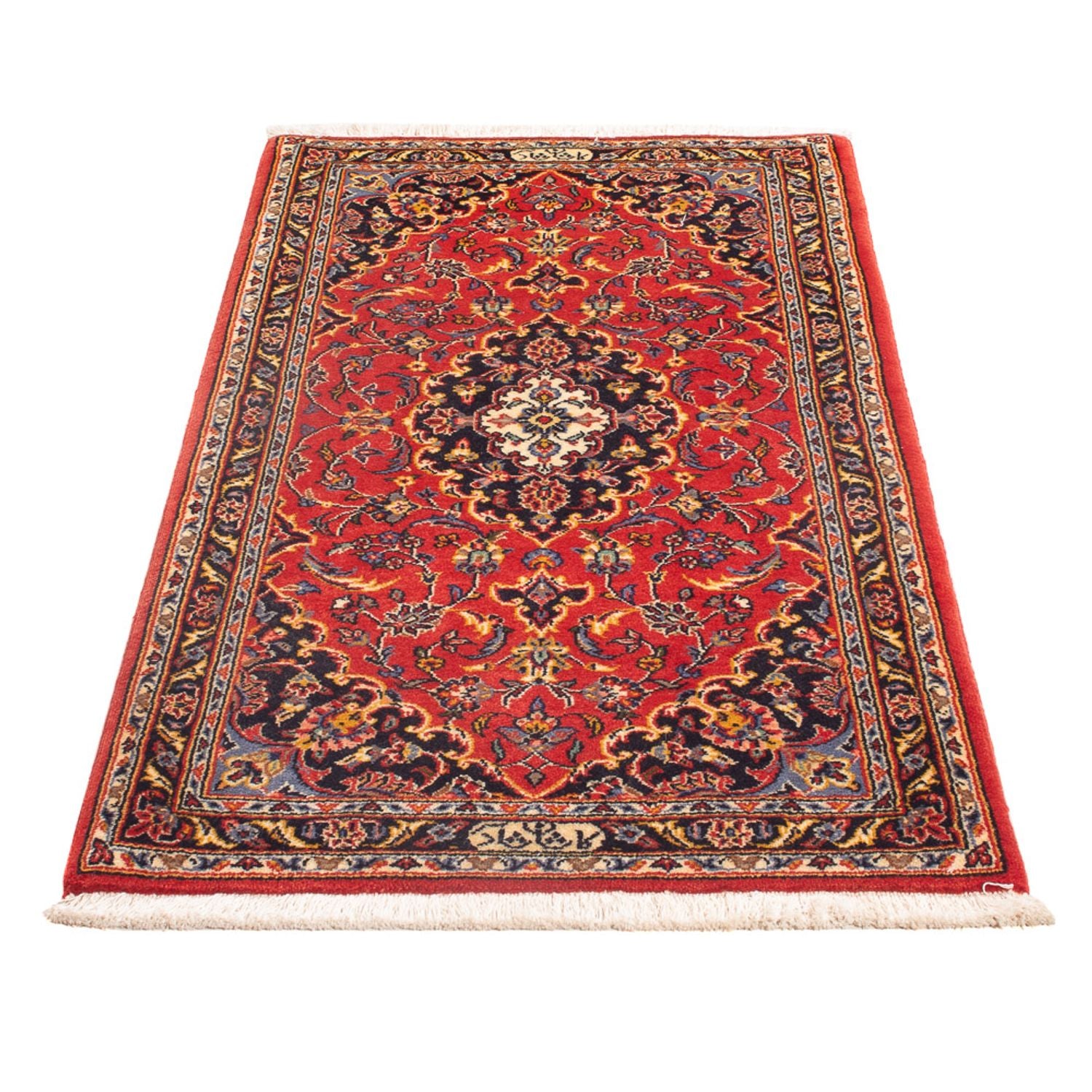 Tapis persan - Keshan - 127 x 65 cm - rouge