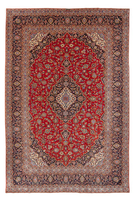 Tapis persan - Keshan - 336 x 234 cm - rouge