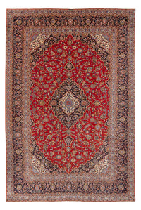Tapis persan - Keshan - 336 x 234 cm - rouge