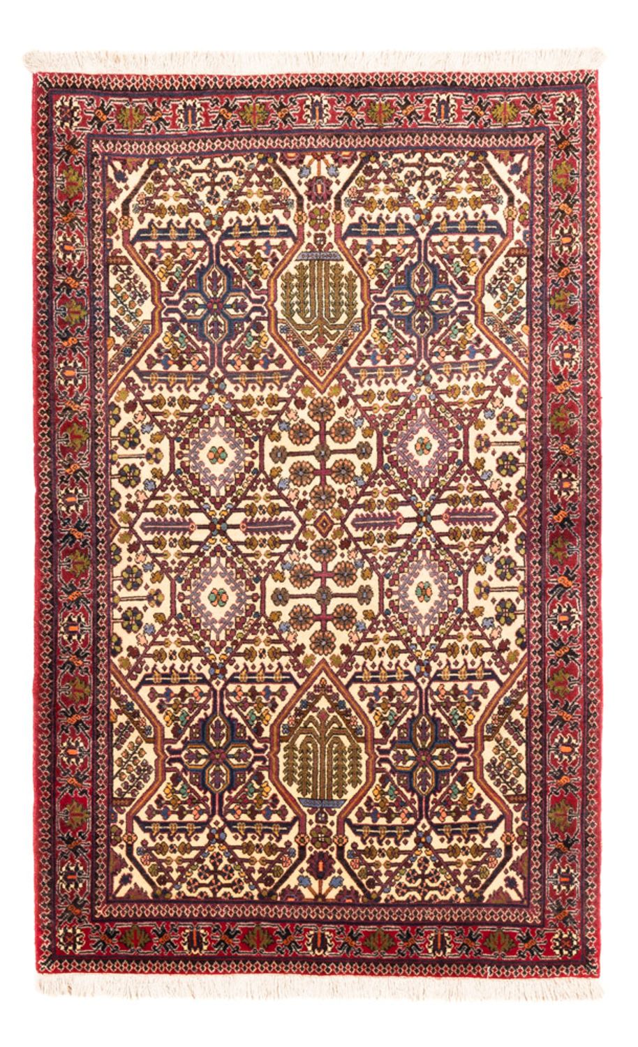 Tapis persan - Nomadic - 160 x 105 cm - beige clair
