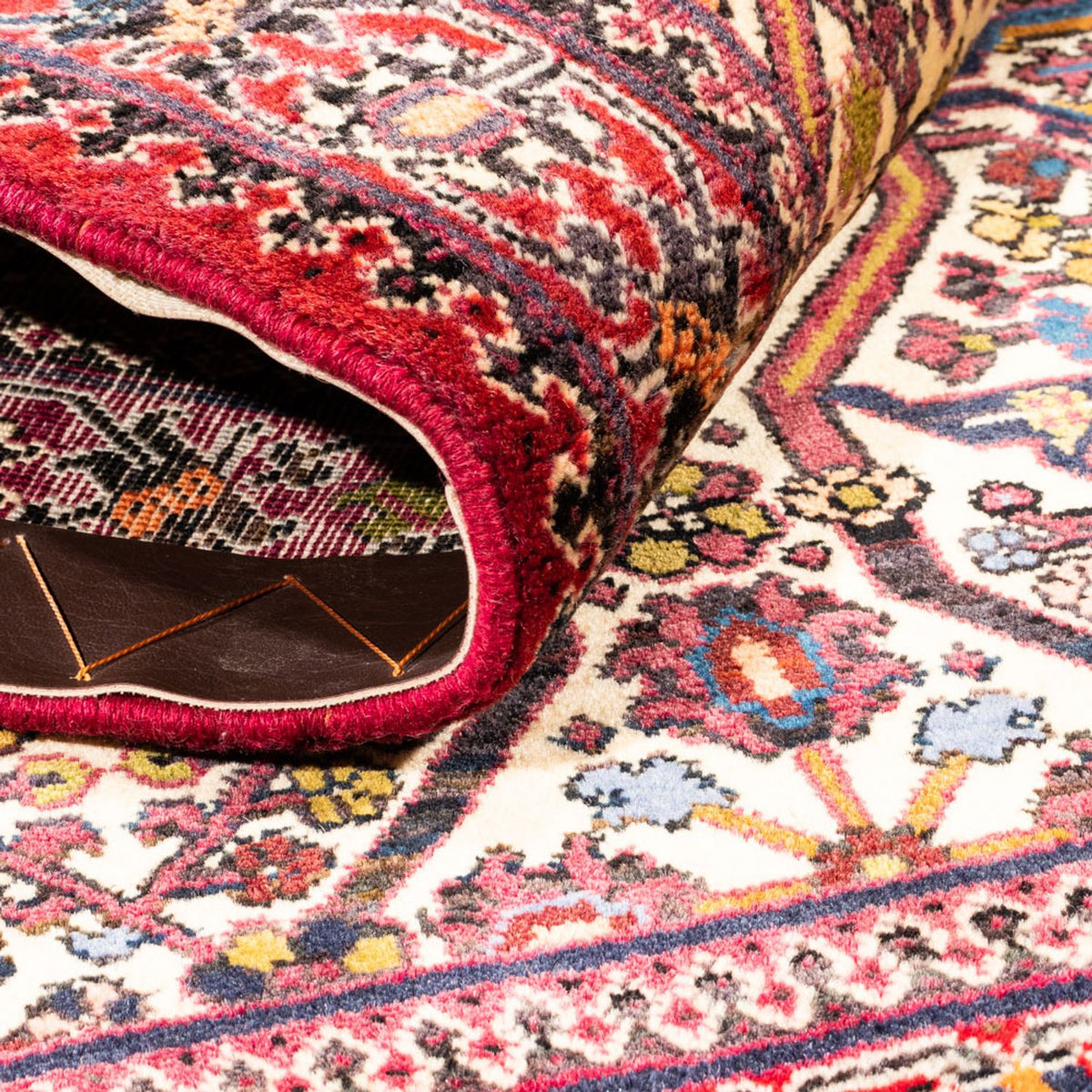 Tapis persan - Nomadic - 160 x 105 cm - beige clair