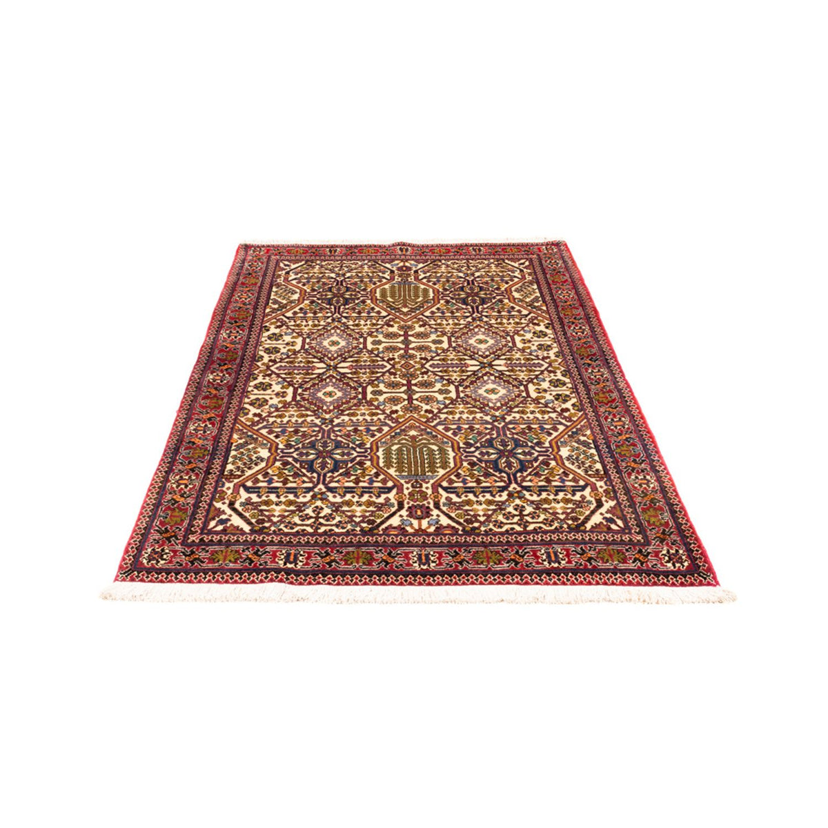 Tapis persan - Nomadic - 160 x 105 cm - beige clair