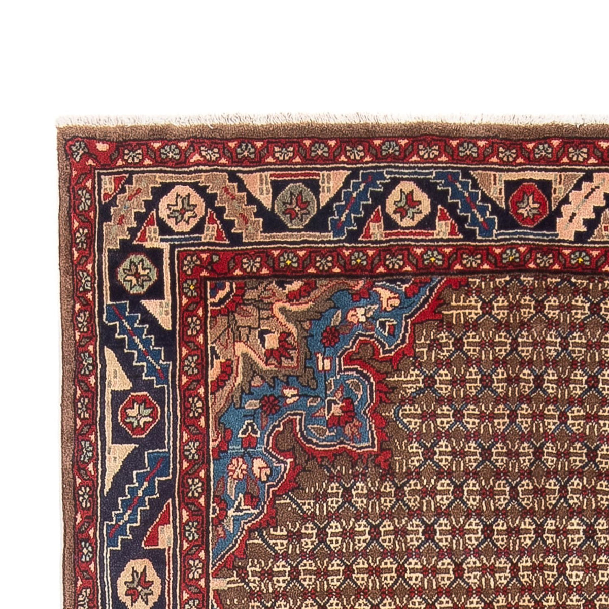 Tapis persan - Nomadic - 306 x 157 cm - beige foncé
