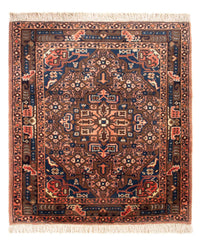 Tapis persan - Nomadic - 90 x 75 cm - bleu