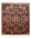 Tapis persan - Nomadic - 90 x 75 cm - bleu
