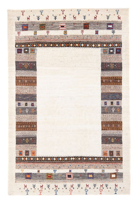 Tapis Gabbeh - Loribaft Persan - 136 x 85 cm - multicolore