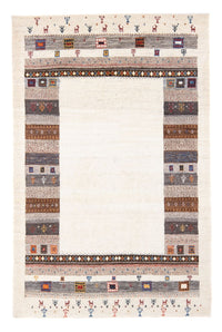 Tapis Gabbeh - Loribaft Persan - 136 x 85 cm - multicolore