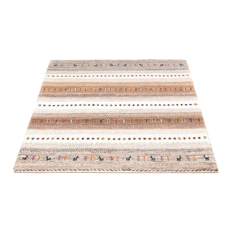 Tapis Gabbeh - Loribaft Persan - 127 x 83 cm - multicolore