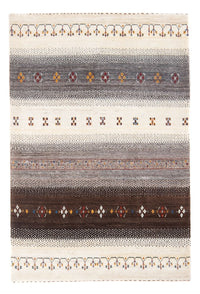 Tapis Gabbeh - Loribaft Persan - 123 x 83 cm - multicolore