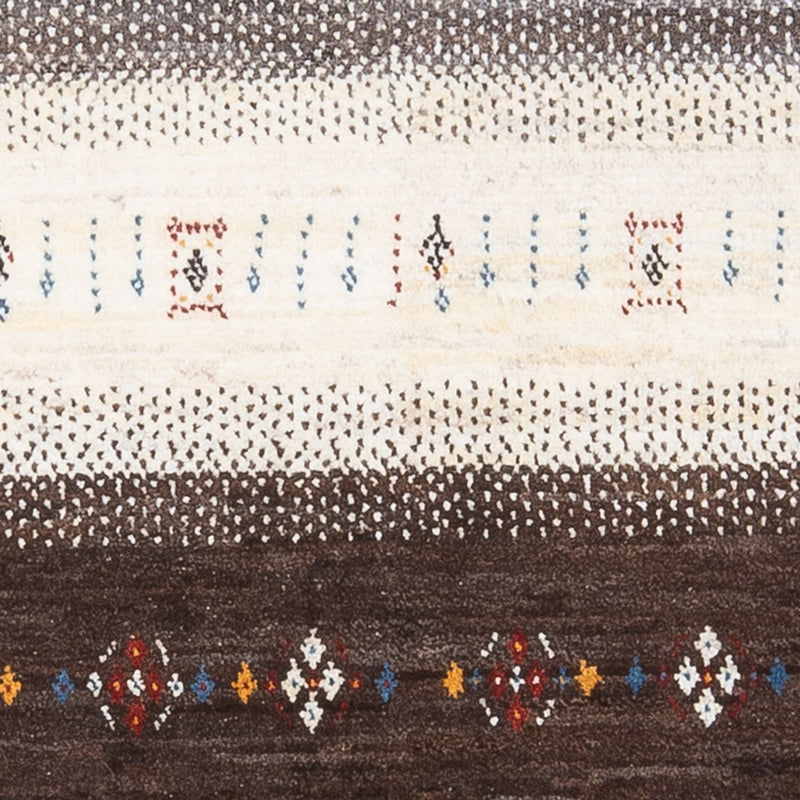 Tapis Gabbeh - Loribaft Persan - 124 x 82 cm - multicolore