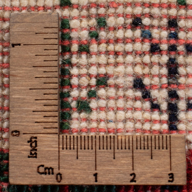 Tapis Gabbeh - Loribaft Persan - 129 x 83 cm - multicolore