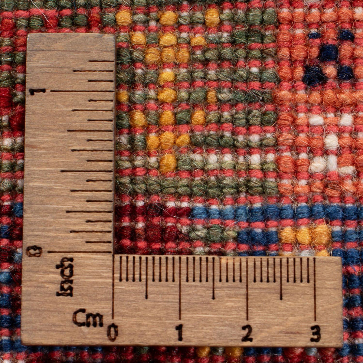 Tapis Gabbeh - Loribaft Persan - 134 x 82 cm - multicolore