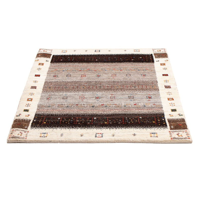Tapis Gabbeh - Loribaft Persan - 125 x 87 cm - multicolore