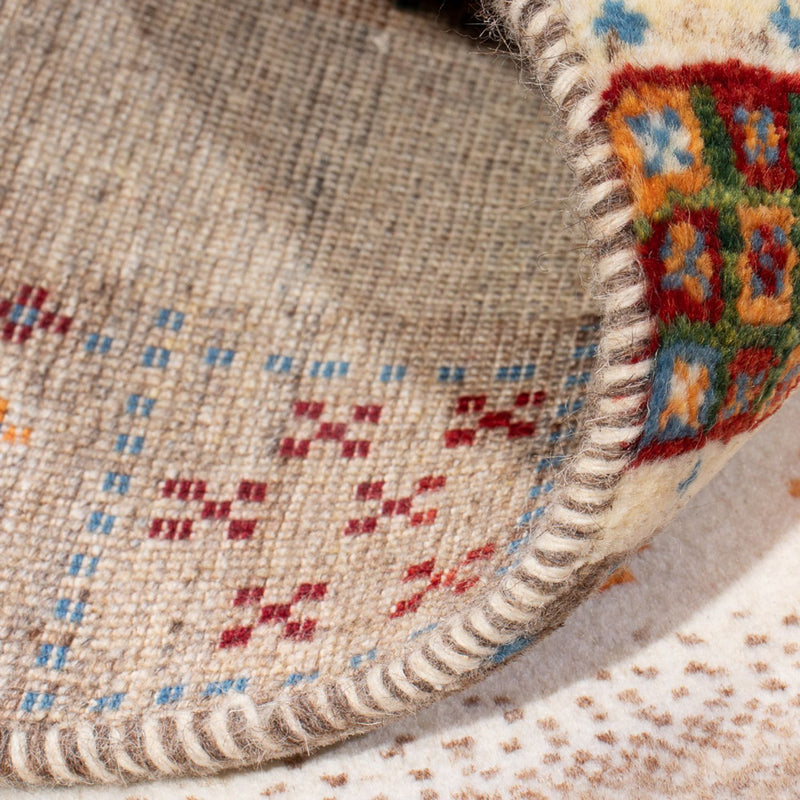 Tapis Gabbeh - Loribaft Persan - 130 x 84 cm - multicolore