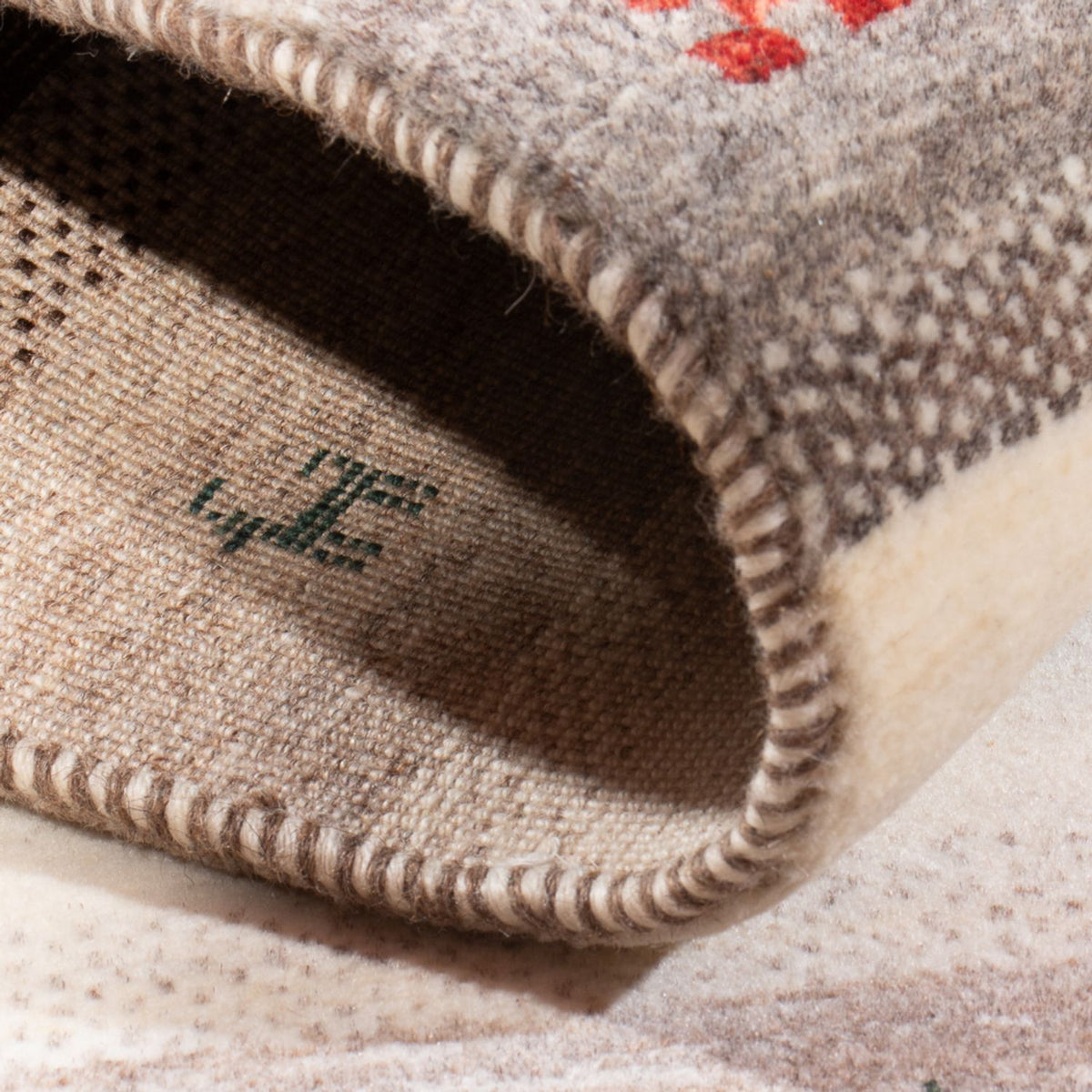 Tapis Gabbeh - Loribaft Persan - 130 x 85 cm - multicolore