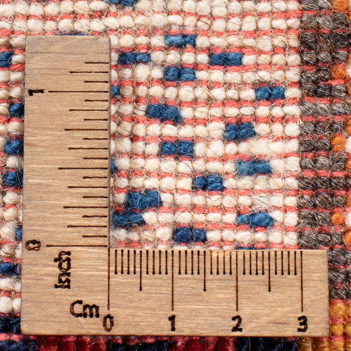 Tapis Gabbeh - Loribaft Persan - 129 x 78 cm - multicolore