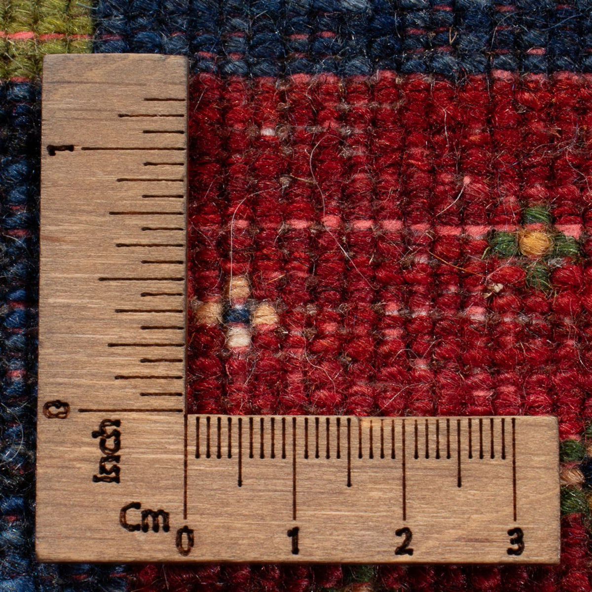 Tapis Gabbeh - Loribaft Persan - 131 x 86 cm - multicolore