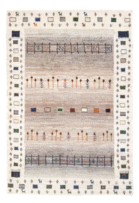 Tapis Gabbeh - Loribaft Persan - 134 x 86 cm - multicolore