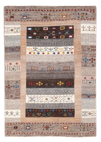 Tapis Gabbeh - Loribaft Persan - 127 x 83 cm - multicolore