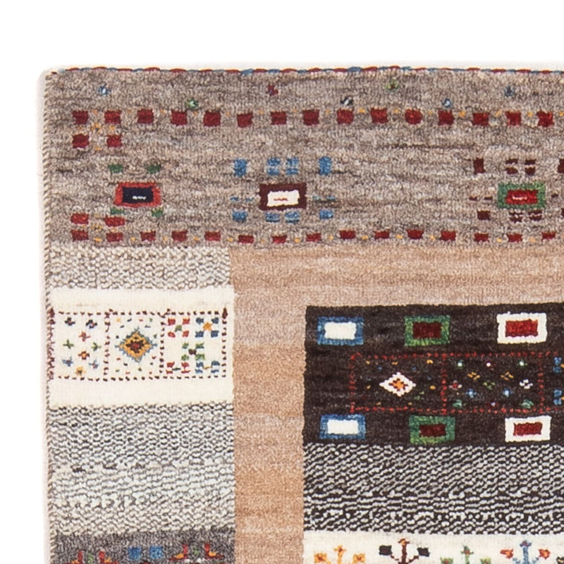 Tapis Gabbeh - Loribaft Persan - 127 x 83 cm - multicolore