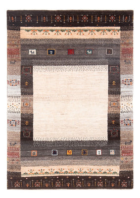 Tapis Gabbeh - Loribaft Persan - 121 x 80 cm - multicolore