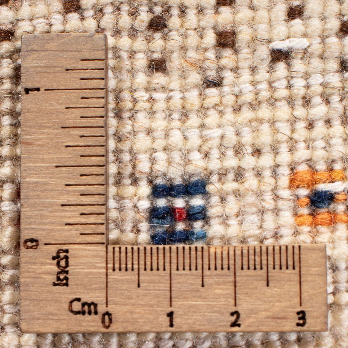 Tapis Gabbeh - Loribaft Persan - 123 x 86 cm - multicolore