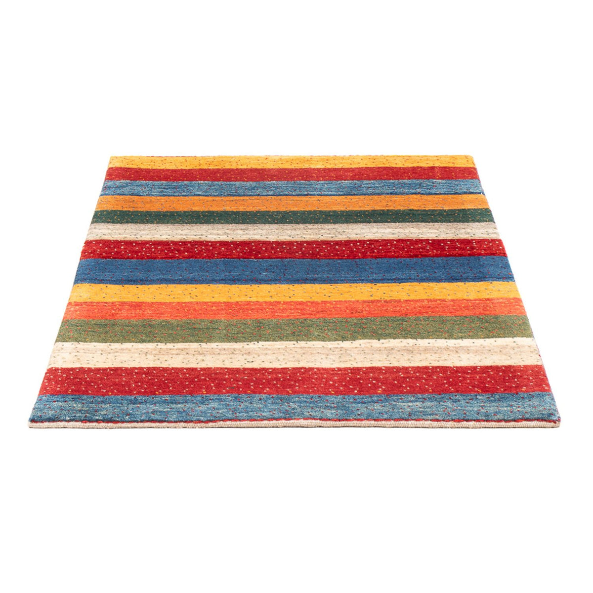 Tapis Gabbeh - Loribaft Persan - 129 x 87 cm - multicolore