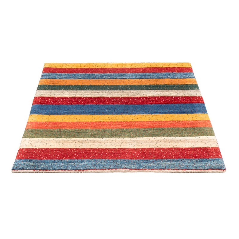 Tapis Gabbeh - Loribaft Persan - 129 x 87 cm - multicolore